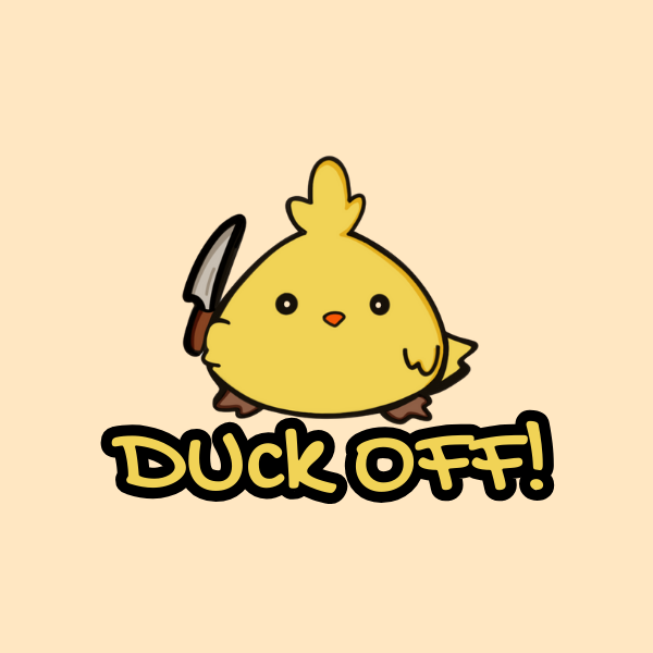 Duck Off 2x2 in Square Cut