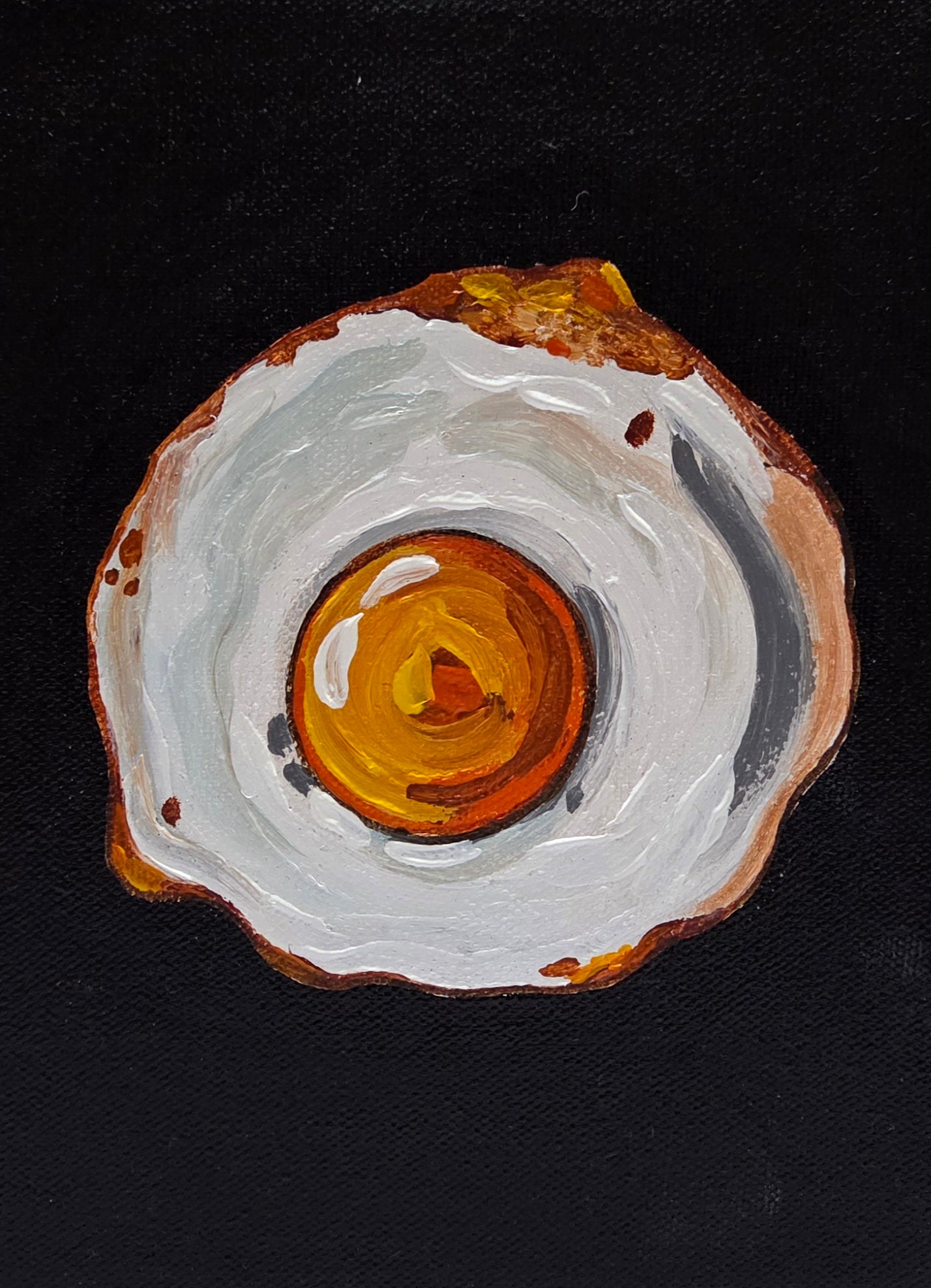 Fried egg - 6x8 in
