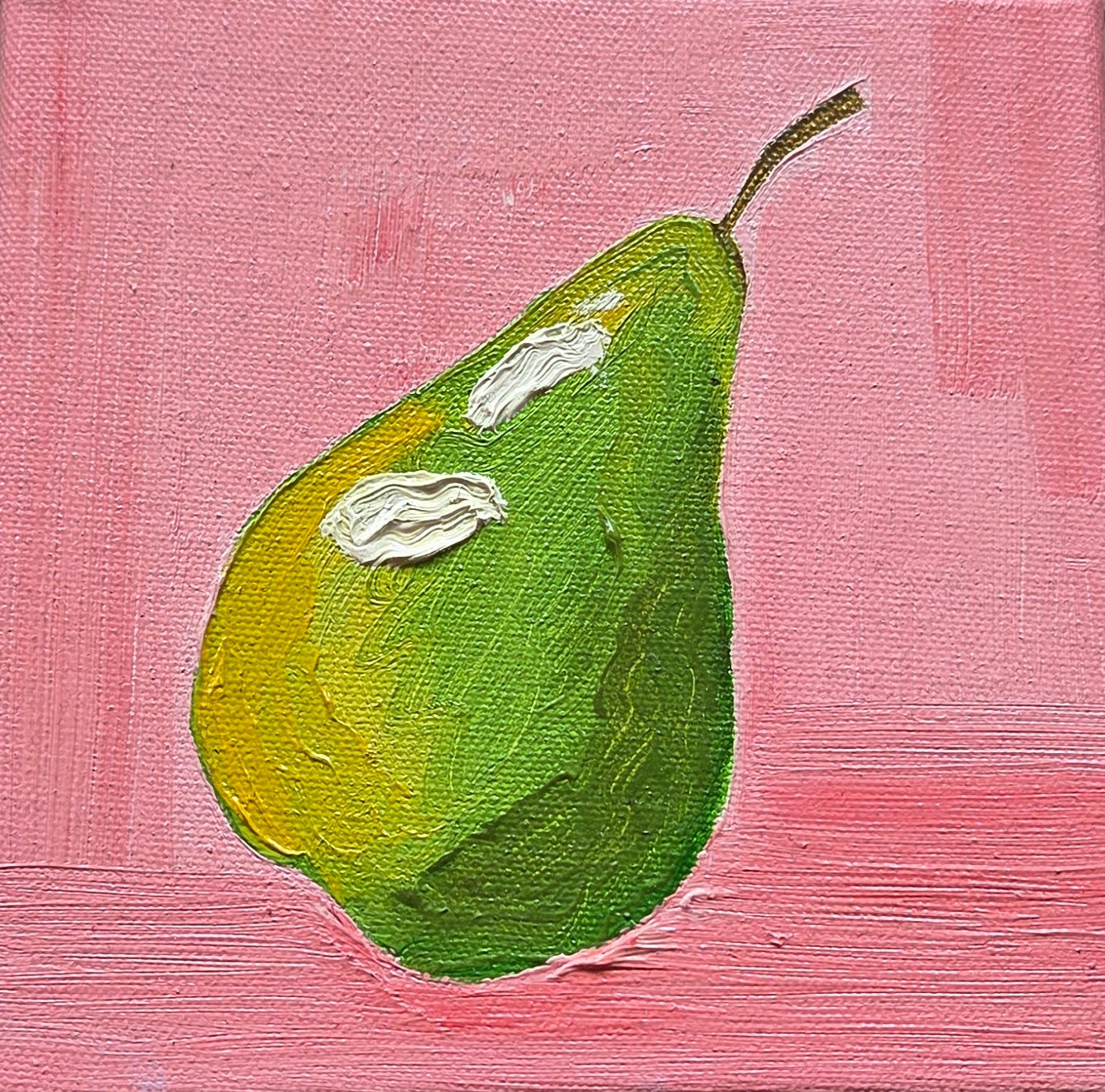 Pear 6x6 in