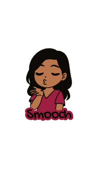Smooch 2x2 in
