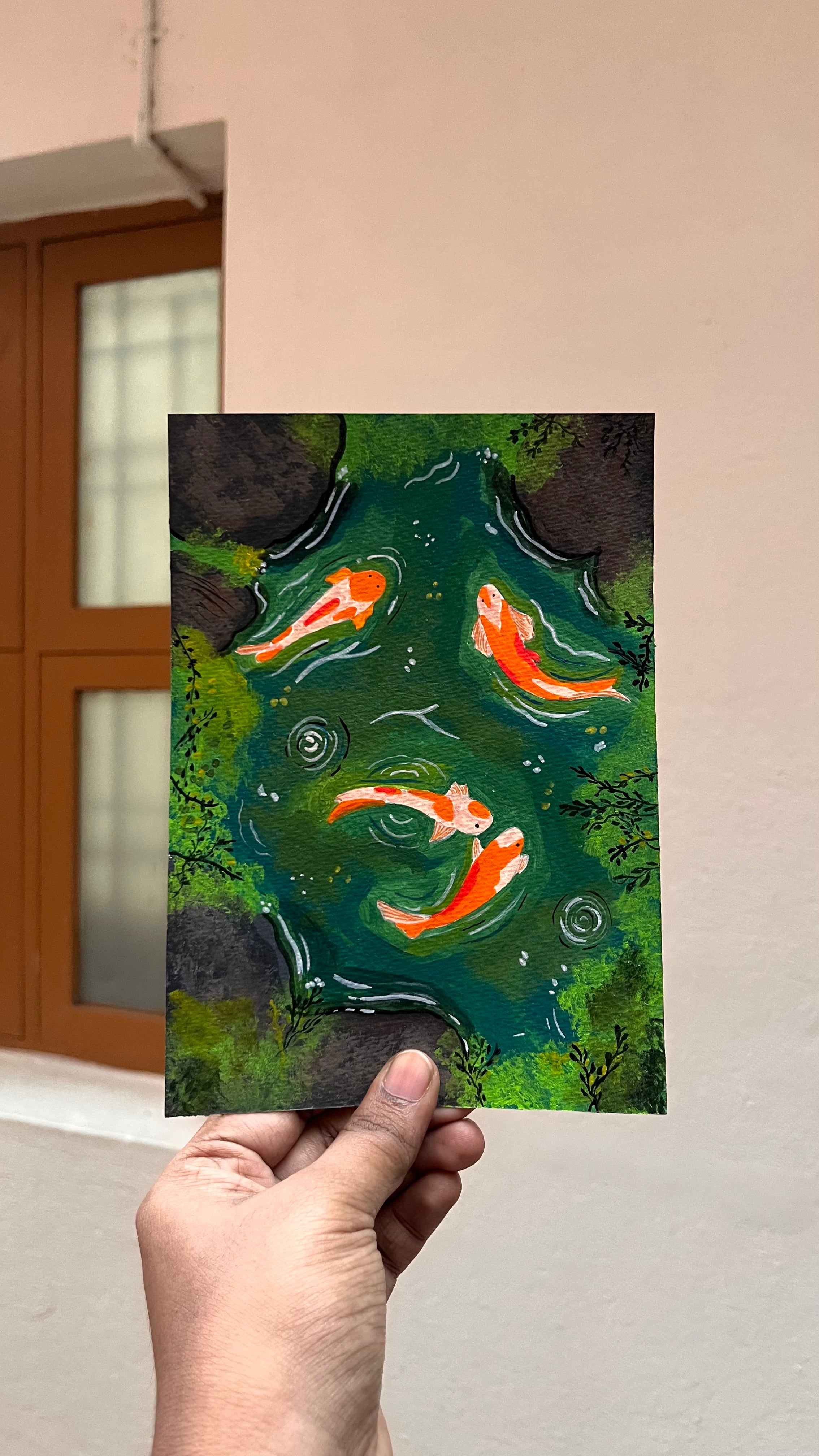 Koi Fish Pond