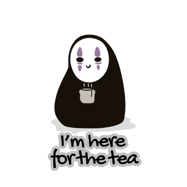 I’m here for the tea 2x2 in