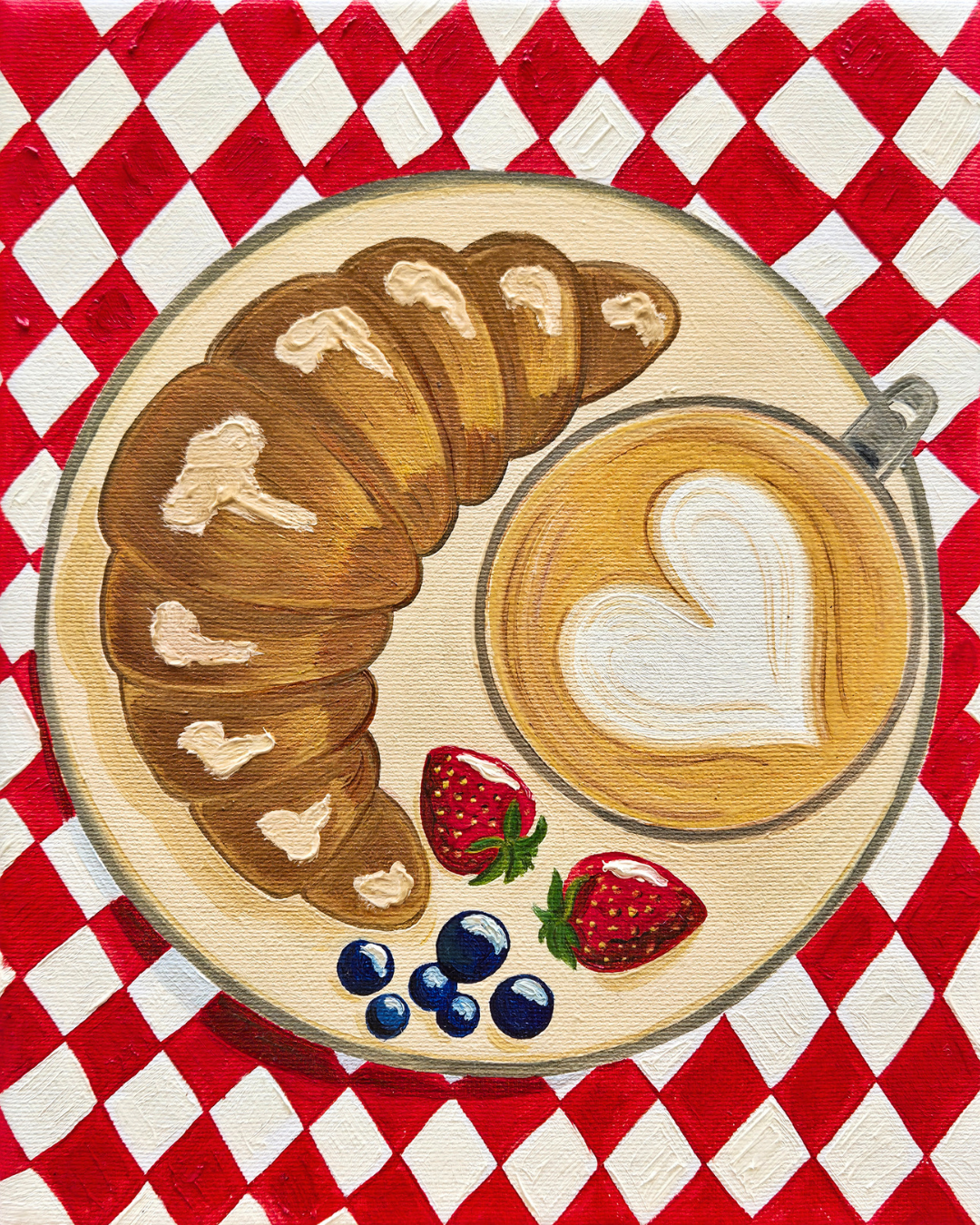Breakfast for One - 8x10 in
