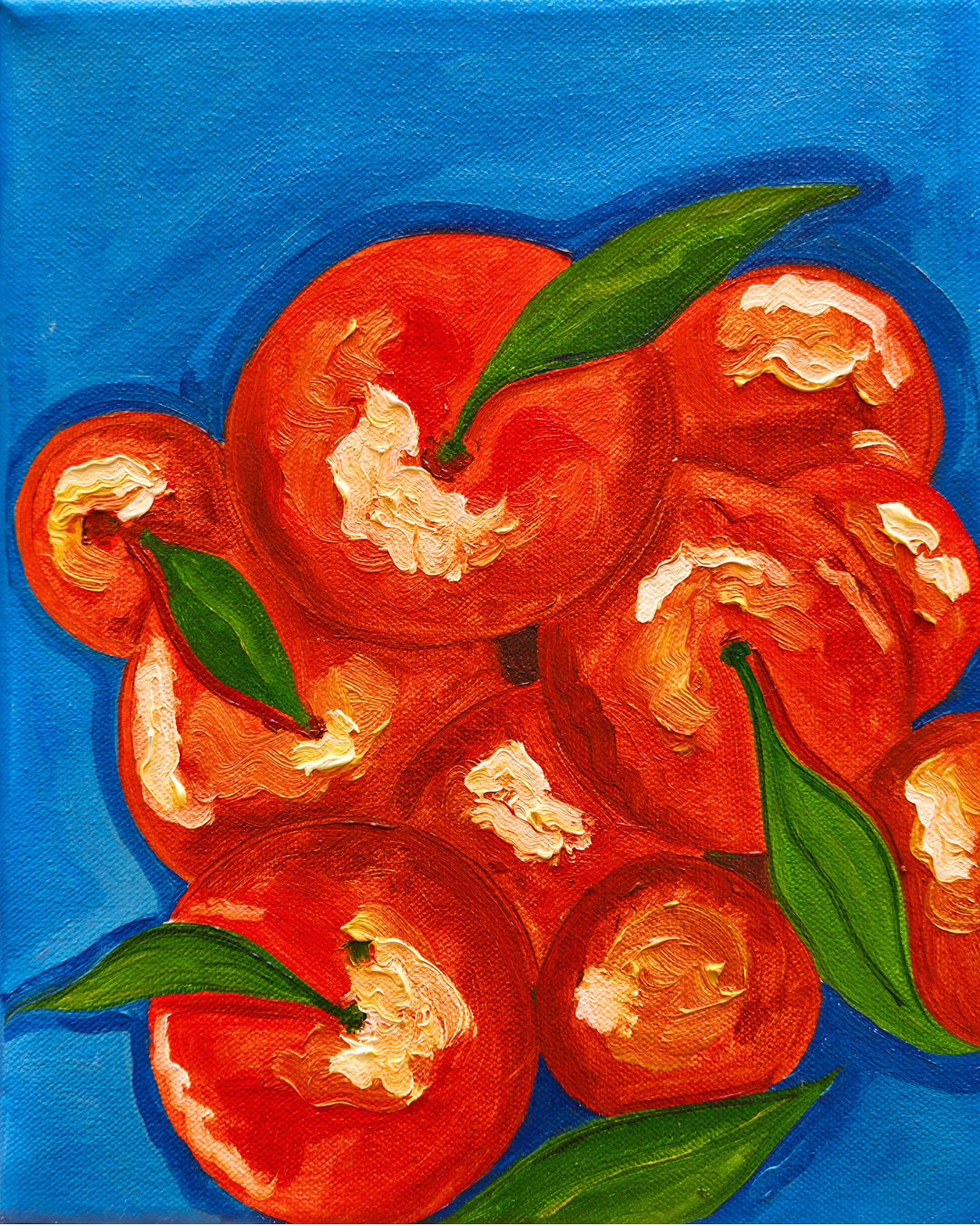 Golden Citrus - 8x10 in